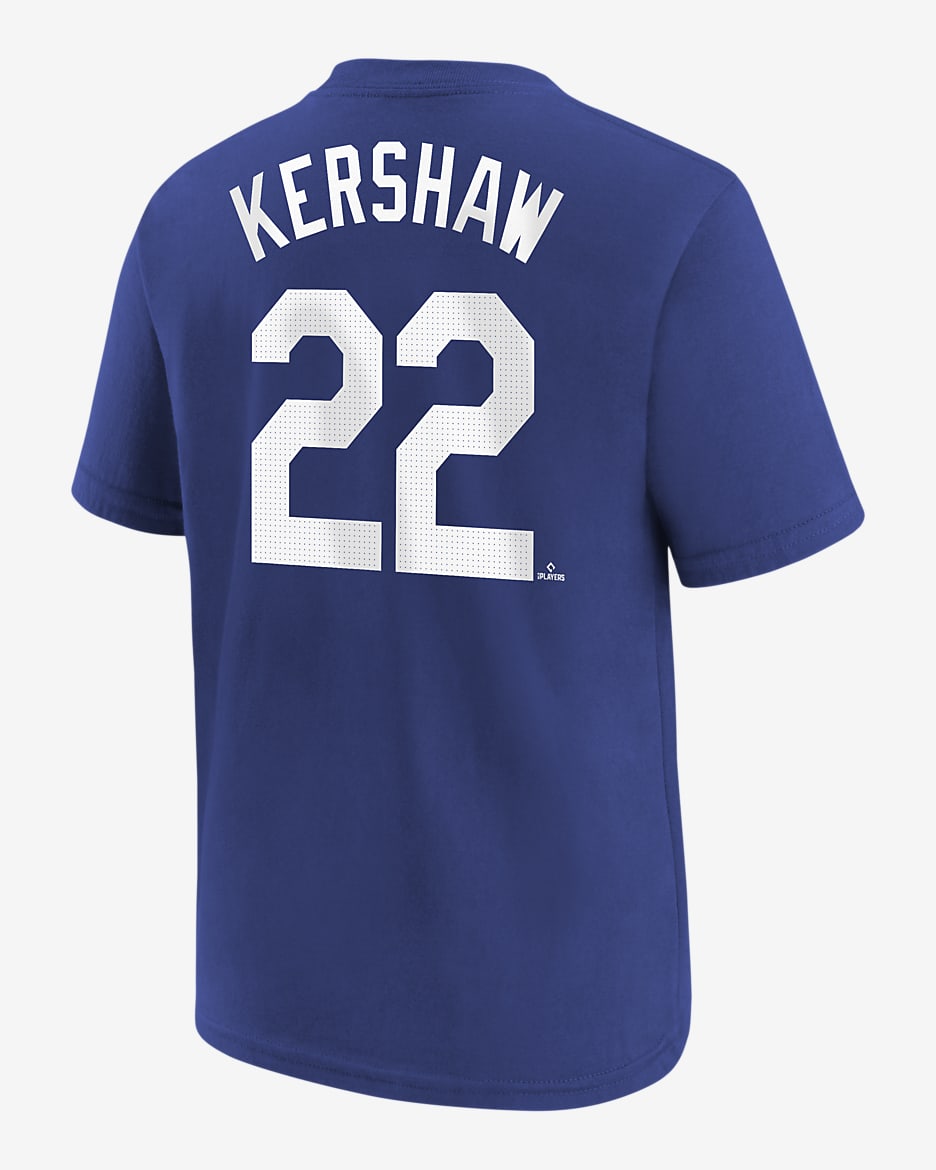 Nike Mens Los Angeles Dodger Kershaw Baseball Jersey Size Small shops New